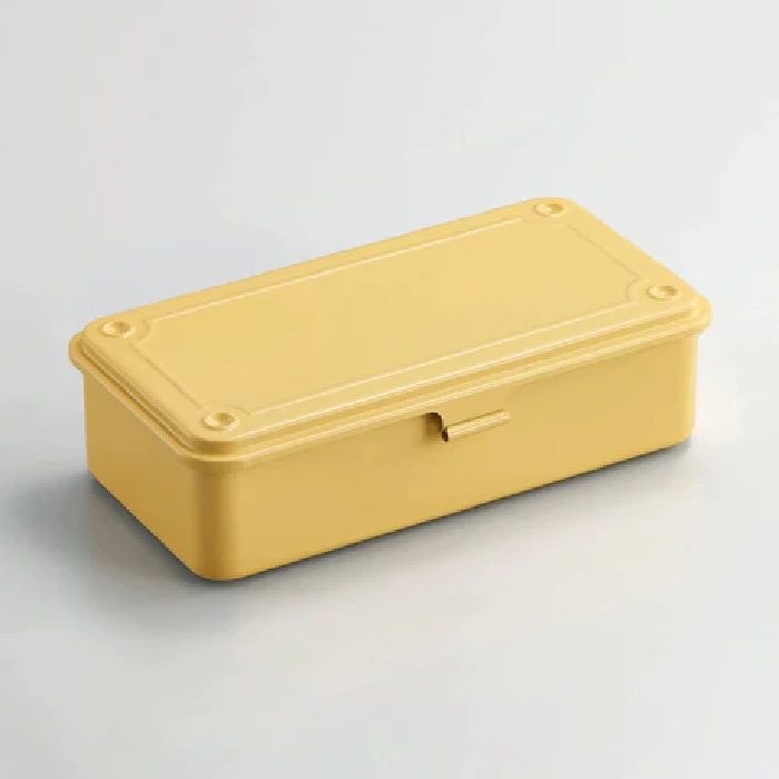 קופסת מתכת Toyo | צהוב
