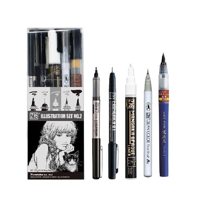 Zig 5 pc. Illustration Set