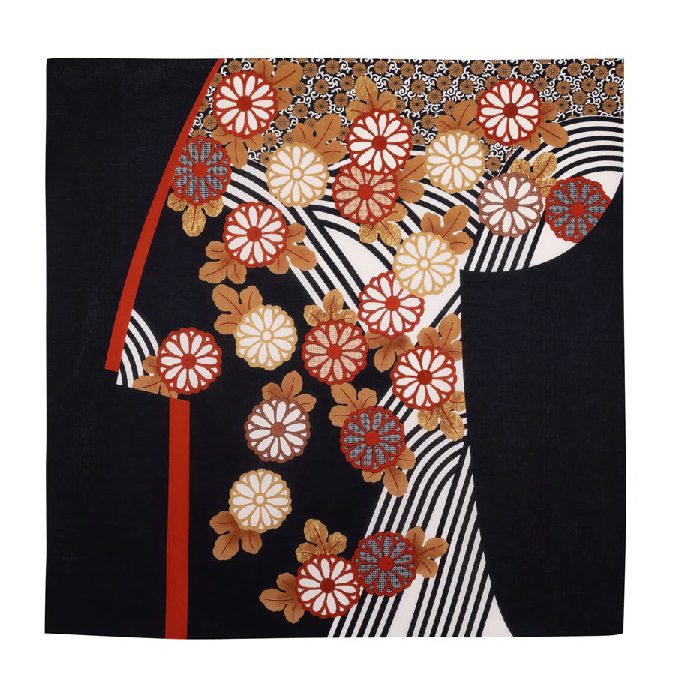 120 Chrysanthemum on Flowing Water