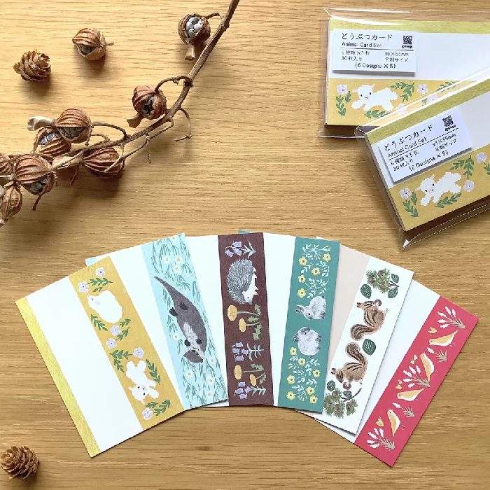 סט 30 כרטיסים קטנים