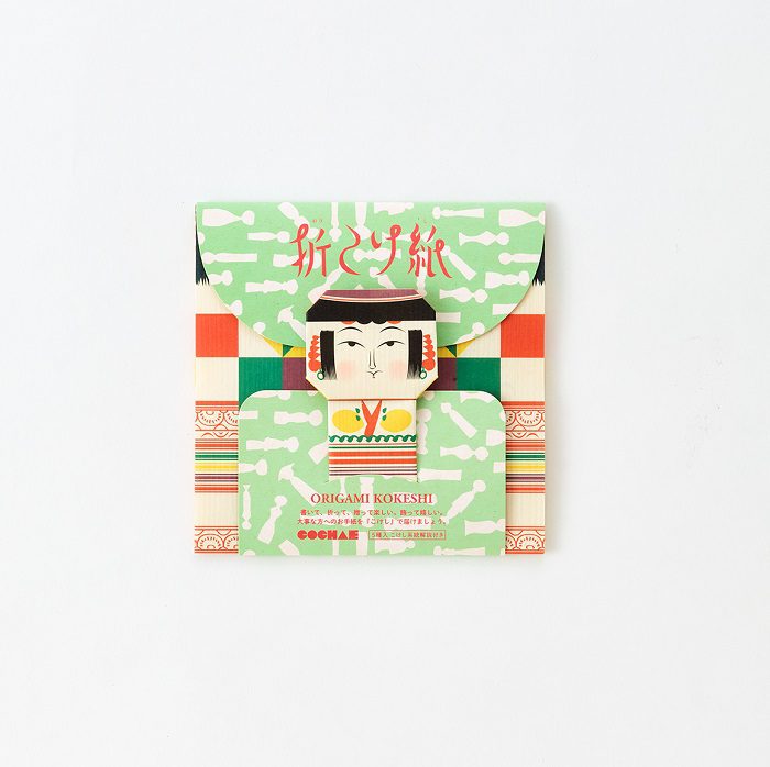 Origami kokeshi
