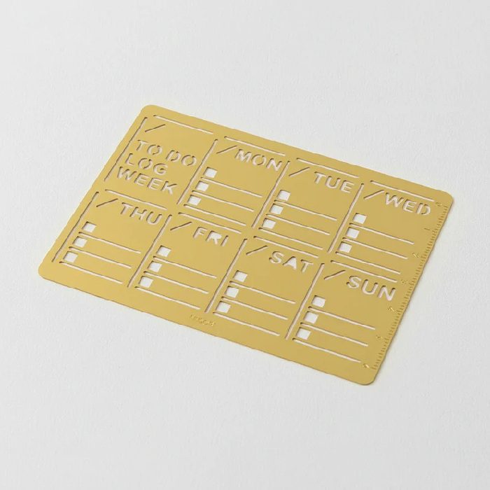 שבלונת פליז | לוח שבועי