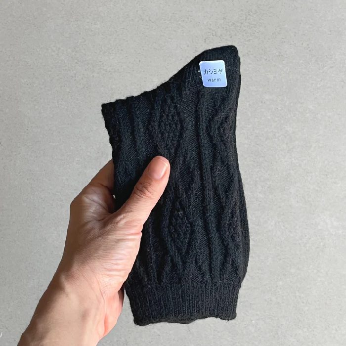 גרב סריג שחור | 36-40