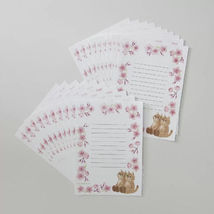 סט 20 ניירות לכתיבה