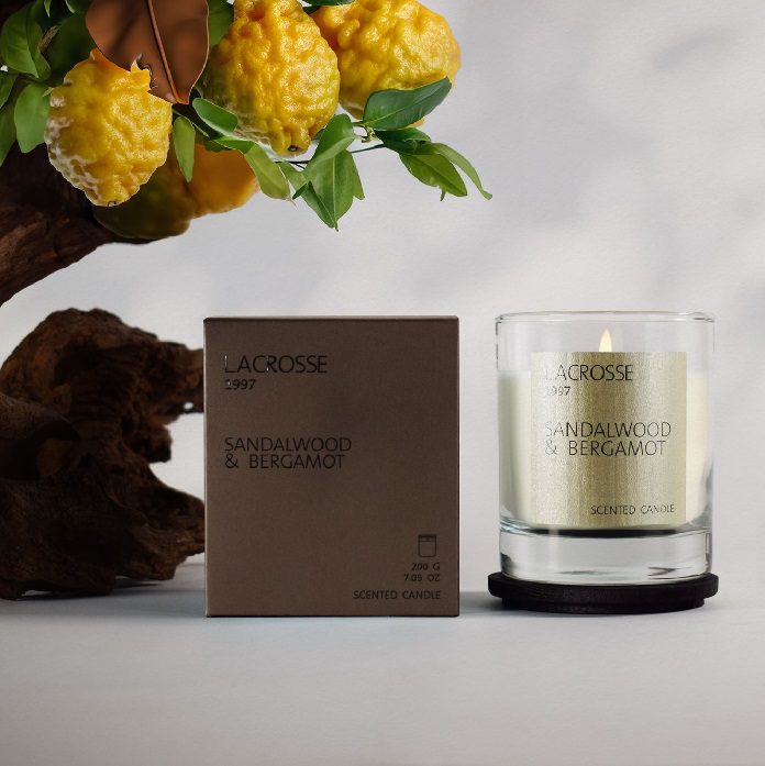נר |  Sandalwood & Bergamot